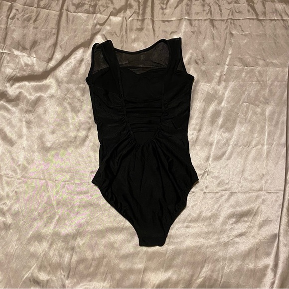 Albion Black Mesh One-Piece Swimsuit - Picture 5 of 8